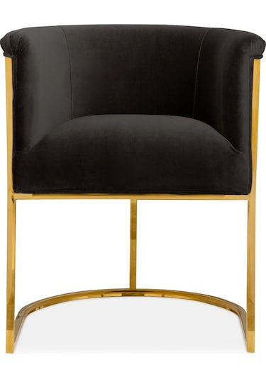 Modern Metal Berjer Siyah