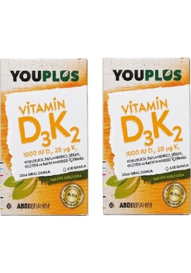 Youplus D3k2 Damla 2 x 20 ML