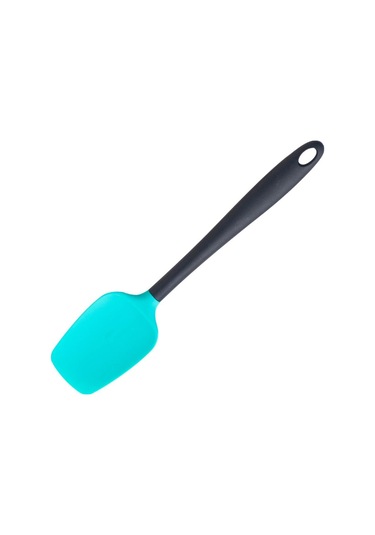 Yeşil & Siyah 1 Adet Renkli Silikon Spatula Seti Gıda Sınıfı Yapışmaz Isıya Dayanıklı Spatula Turner Mutfak Pişirme Pişirme Karıştırma Araçları