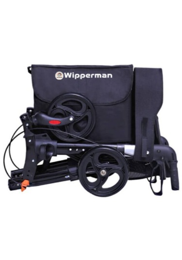 Alüminyum Lüks Rolator Yürüteç Siyah