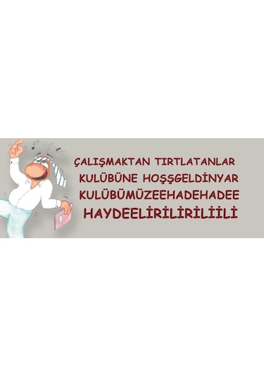 Çalışmaktan Tırlatanlar Kulübüne Hoşgeldinyar Hediye Kupa Love Bug-t Gri