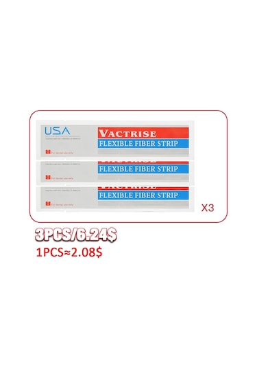 5 Adet Diş Cam Elyaf Bant Esnek Elyaf Şerit Bant Tutucu Malzeme Abd Cam Atel Gevşek Diş Sabitleme Şeridi Işık Tedavisi 4