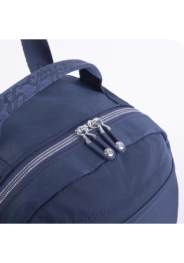 Nas Bag Extra Hafif Su Geçirmez Çok Gözlü Waterproof Unisex Sırt Çantası 30x40 Cm Lacivert