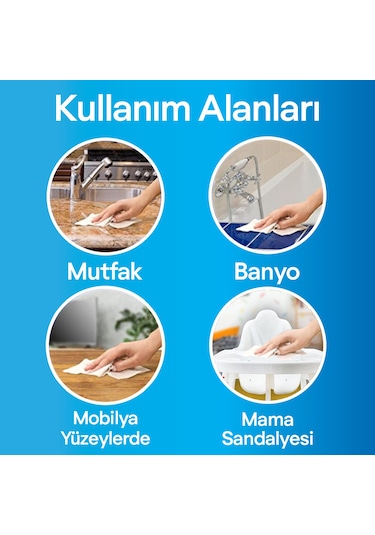 Lysol Yüzey Temizleyici Mendil 144 Yaprak (2 x 72)