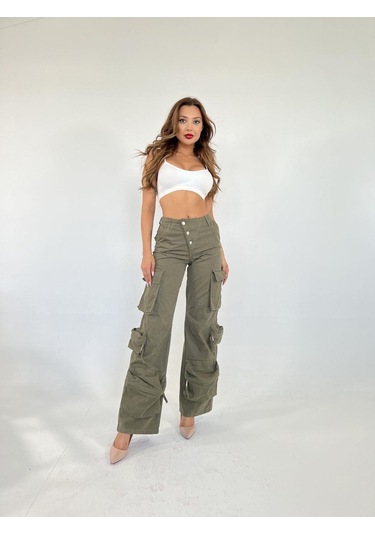 Modasize 6486 Pantolon-haki