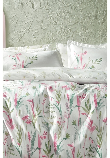 Yataş Bedding  Hana Ranforce Tek Kişilik  Nevresim Takımı - Pembe