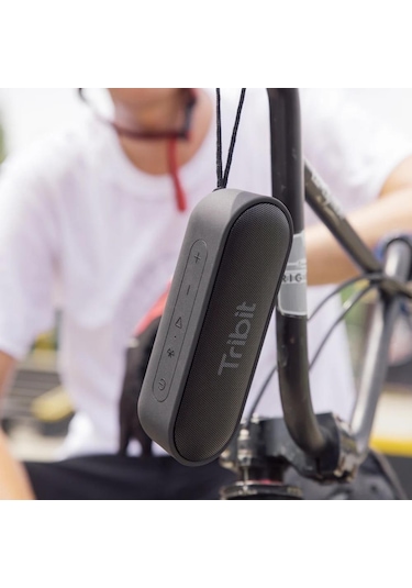 Tribit Xsound Go 2x8w 24 Saat Oynatma Süresi Ipx7 Su Geçirmez Taşınabilir Tws Bluetooth Hoparlör Kırmızı