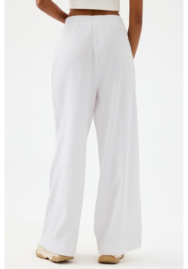Loft Kadın Pantolon Beyaz
