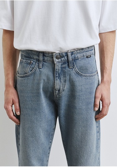 Mavi - Lisbon Street Puslu Açık Mavi Jean Pantolon 0010039-90630 Açık Mavi