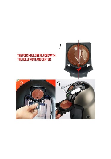 Kahverengi 3 Parça Kahve Filtre Bardakları Yeniden Kullanılabilir Kahve Kapsül Doldurulabilir Yeniden Kahve Makinesi Aks. 56949100