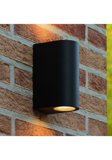 Cata 6w İki Yönlü Led Duvar Aplik - Gün Işığı 3000k - Siyah -ıp54 Siyah