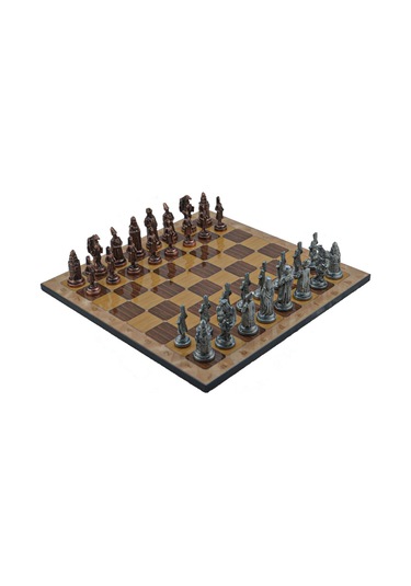 Gifthome Metal Satranç Takımı-seti Büyük osmanlı antik Ve Rustik