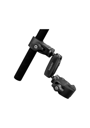 Motosiklet Selfie Çubuğu Destek Kelepçesi Siyah