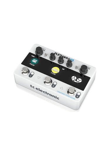 Tc Electronıc Plethora X3 127'ye Kadar Tahta, 3 Pedal Yuvası, En