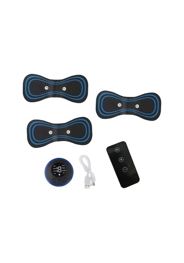 Electronıc Outlet Yorgunluğu Telekontrol-2-yama Suntek Rahatlatmak Masajı Boyun Rq Siyah
