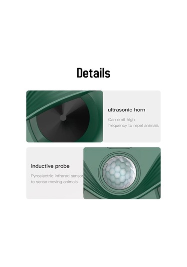 Yeni Açık Güneş Flaş Lazer Fare Kovucu Yılan Kovucu Hayvan