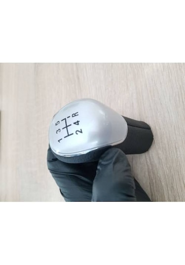 Hyundai Getz Için Gri Deri Vites Topuzu 5 Ileri 2003-2006 Arası