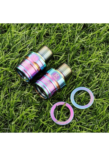 Suntek 2 Parça 20mm Bisiklet Pedalı Genişletici Yol Renkli