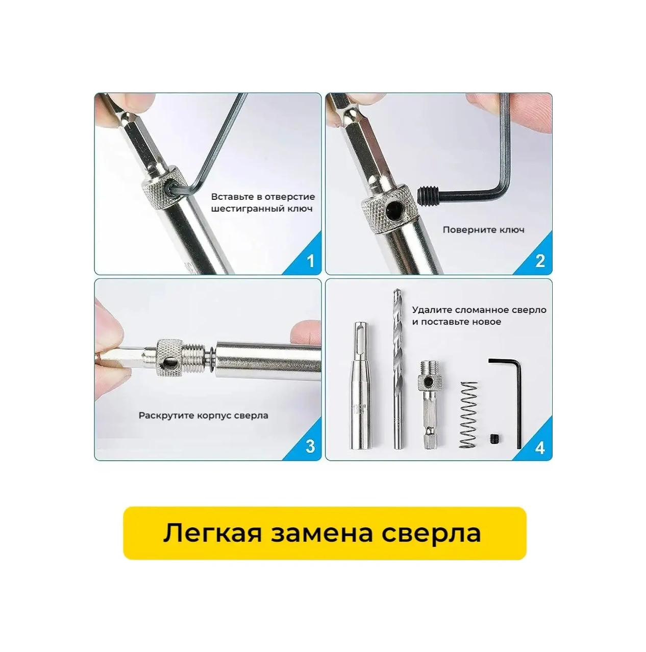 Yakımodo Menteşeler İçin Ahşaba Odaklanmayan Matkap Ucu 150751816