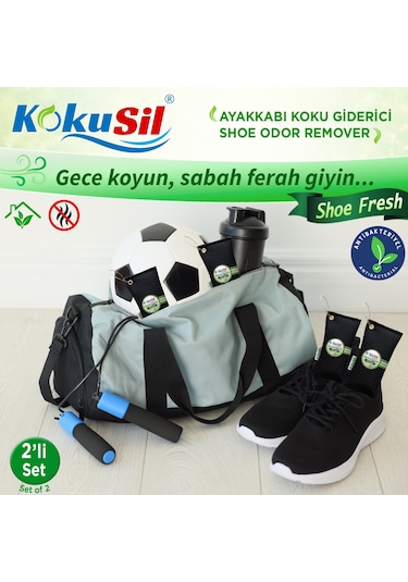 Kokusil Ayakkabı Koku Giderici Shoe Fresh 2li Set