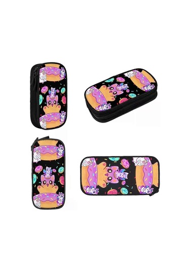 Tf2187 Aphmau Meow Peluş Hayvan Anime Kediler Kalem Kutusu Büyük Kapasiteli Düzenleyici Kalem Kutusu Saklama Çantası Erkek Kız Öğrenciler Kırtasiye Th