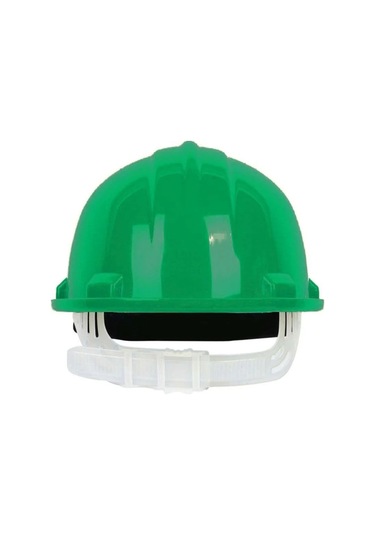 Yeşil Emniyet Bareti Essafe Ce Belgeli Ter Bantlı Ayarlanabilir