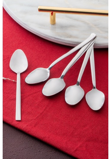 Acar Karat Moon Çelik Çay Kaşık Takımı 6'lı