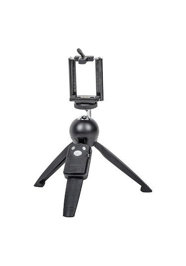 Pdx Kamera ve Telefon İçin Bluetooth Kumandalı Masaüstü Tripod
