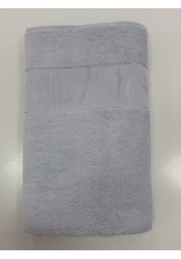 Romans Bamboo Banyo Havlusu Gri 90x145 Cm