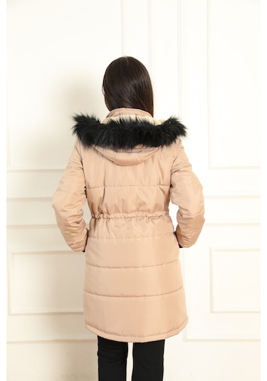 Modaplaza Kadın Bondit Mont 4201- K23mflx4201mntvizon K23MFLX4201MNTVİZON Vizon