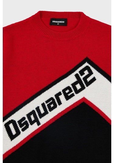 Dsquared2 Çocuk Kazak Dq0084-d005x Red Kırmızı