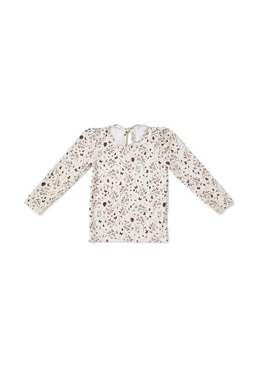 Nuuroo Anne Uv Korumalı Kız Uzun Kollu Mayo Tisört Çiçekli Nu402 Çok Renkli