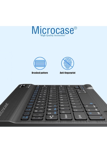 Tablet Ve Telefonlar Için Şarjlı Türkçe Bluetooth Klavye - Al2723