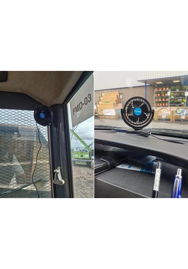 Mitchell Hx-t305 12v 4 İnç Hızkı Turbo Gibi Araç Fanı Araç Vantilatör Serinliğin Yeni Adı