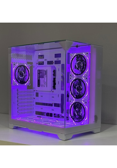 Alltech Anime Karakterli 7argb Fanlı Akvaryum Kasa Beyaz