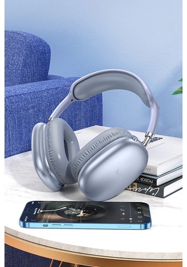 Hoco W35 Air Light Aux Destekli Bluetooth 5.3 Kablosuz Kulak Üstü Kulaklık