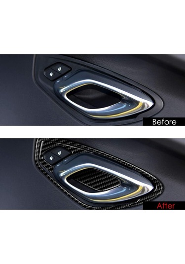 Chevrolet Camaro 2016 -2020 İç Kapı Kolu Çerçeve Kapağı Döşemesi