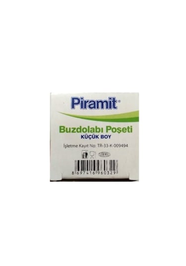 Piramit Küçük Boy Buzdolabı Poşeti 50'li