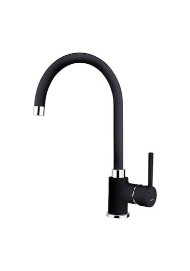 Teka SP 995 Yüksek Başlıklı Mutfak Eviye Bataryası  Metalik Siyah