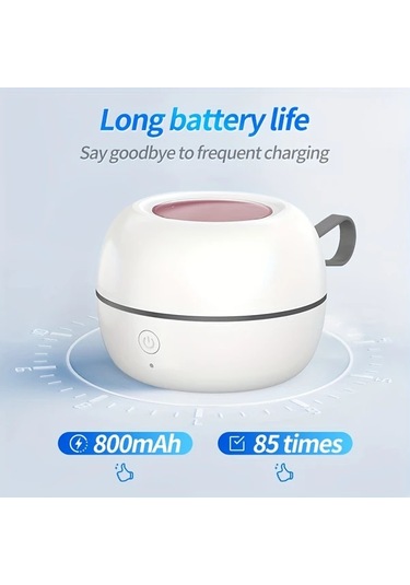 Willowhaven Pembe Taşınabilir Büyük Kapasiteli Uv Temizleme Kutusu 180s Hızlı Şarj Edilebilir Kompakt