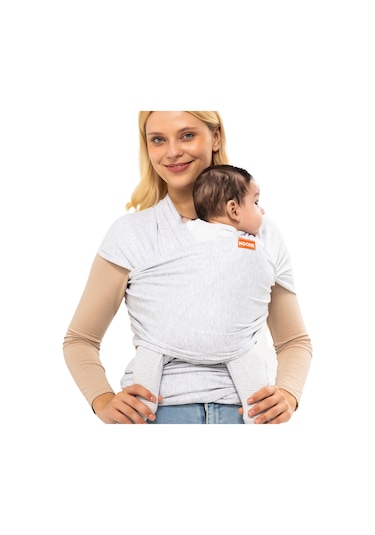 Noone Wrap Sling Bebek Taşıma Şalı, Anne-bebek Güvenli Bağlanması