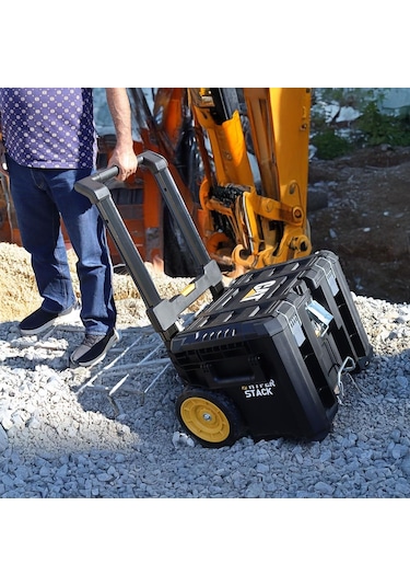 Cat Da41004 Hyper Stack 60 Litre Ağır Hizmet Tipi Tekerlekli Kilitli Takım Çantası