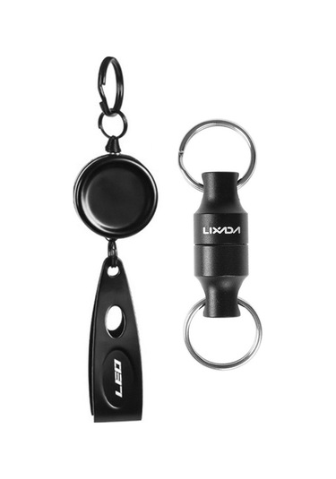 Balıkçılar İçin Manyetik Tutucu İle 45cm Geri Çekilebilir Çelik İp Kırıcı - 6.6lb Manyetik Güç, Yelek Ve Çanta Bağlantısı