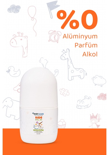 Çocuk Roll On Miniklere Özel Doğal Formül
