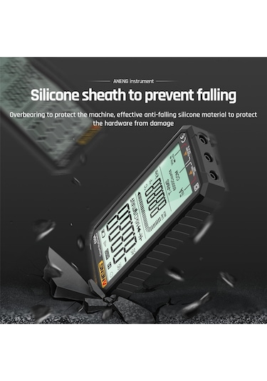 Butu Aneng 620a Tam Ekran Akıllı Dijital Multimetre Kırmızı