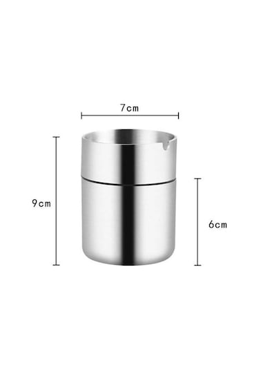 Paslanmaz Dekoratif Küllük 10cm