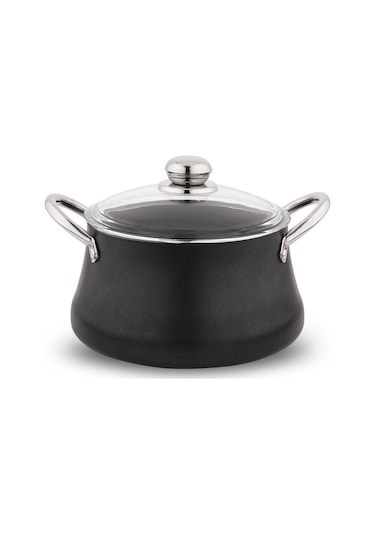 Schafer Ottawa Y.Y.-Tencere Seti -7 Parça-Siyah