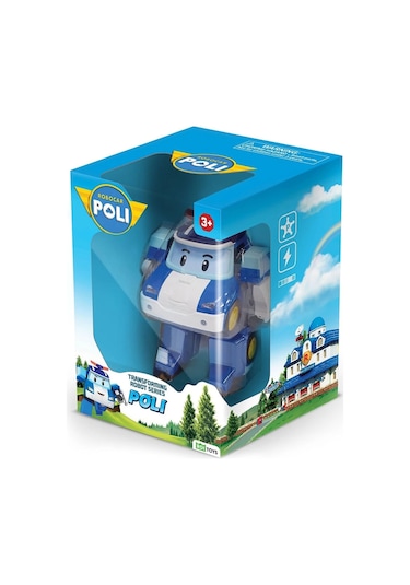 Polı Mrt-0650 Robocar Poli Transforming Robot Poli Figür Standart
