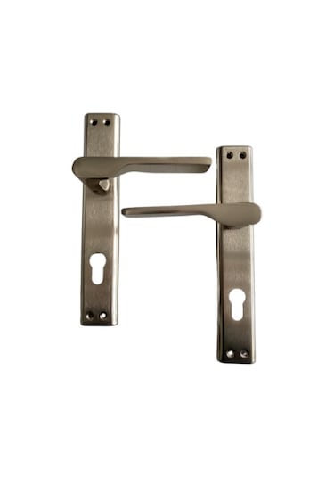 Gökçe Kapı Kolu Nikel Saten Yale