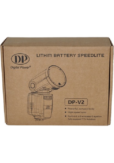 Dp-v2 Bataryalı Tepe Flaşı Canon - Nikon Uyumlu